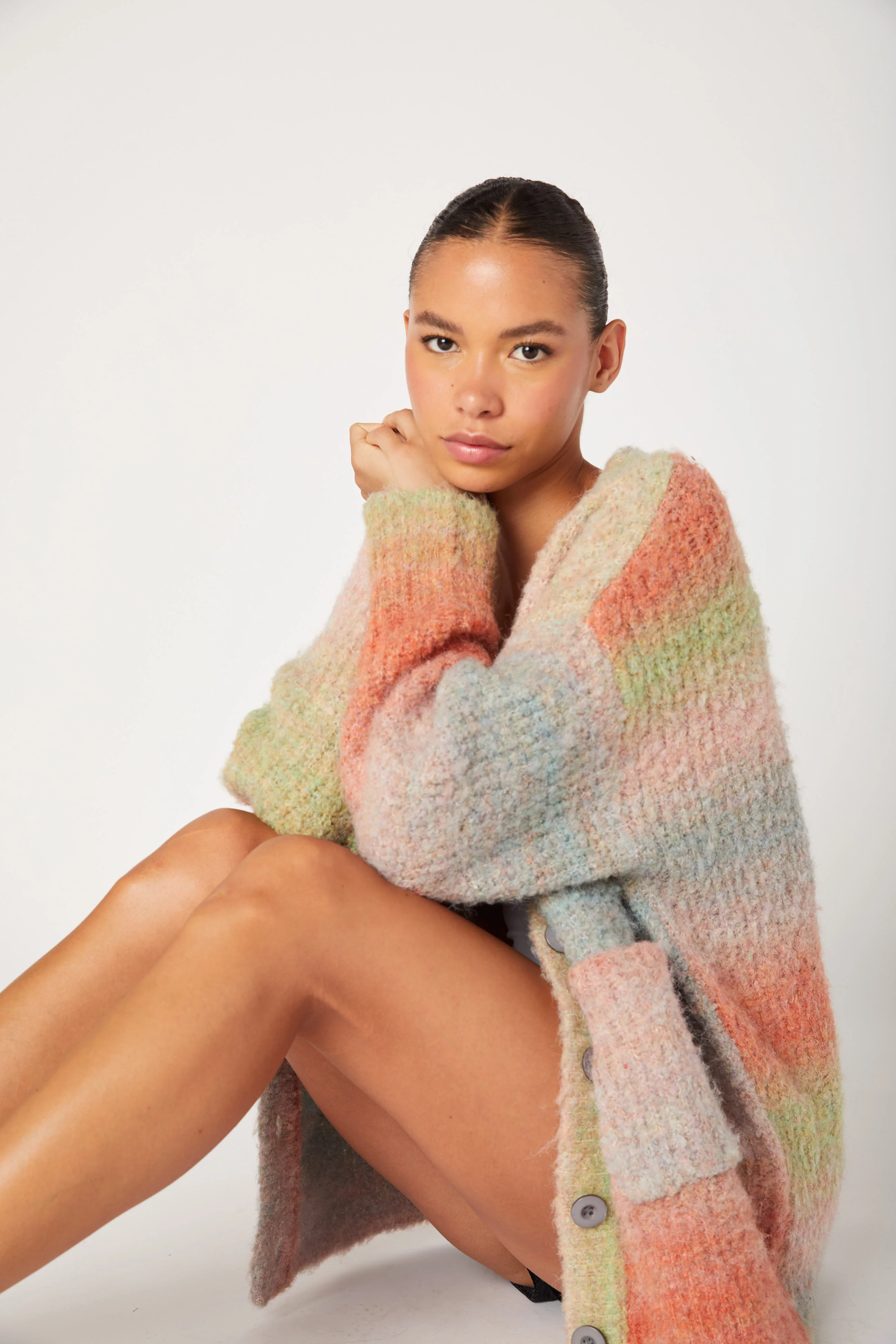 Eyes Closed Cardigan - Image 9