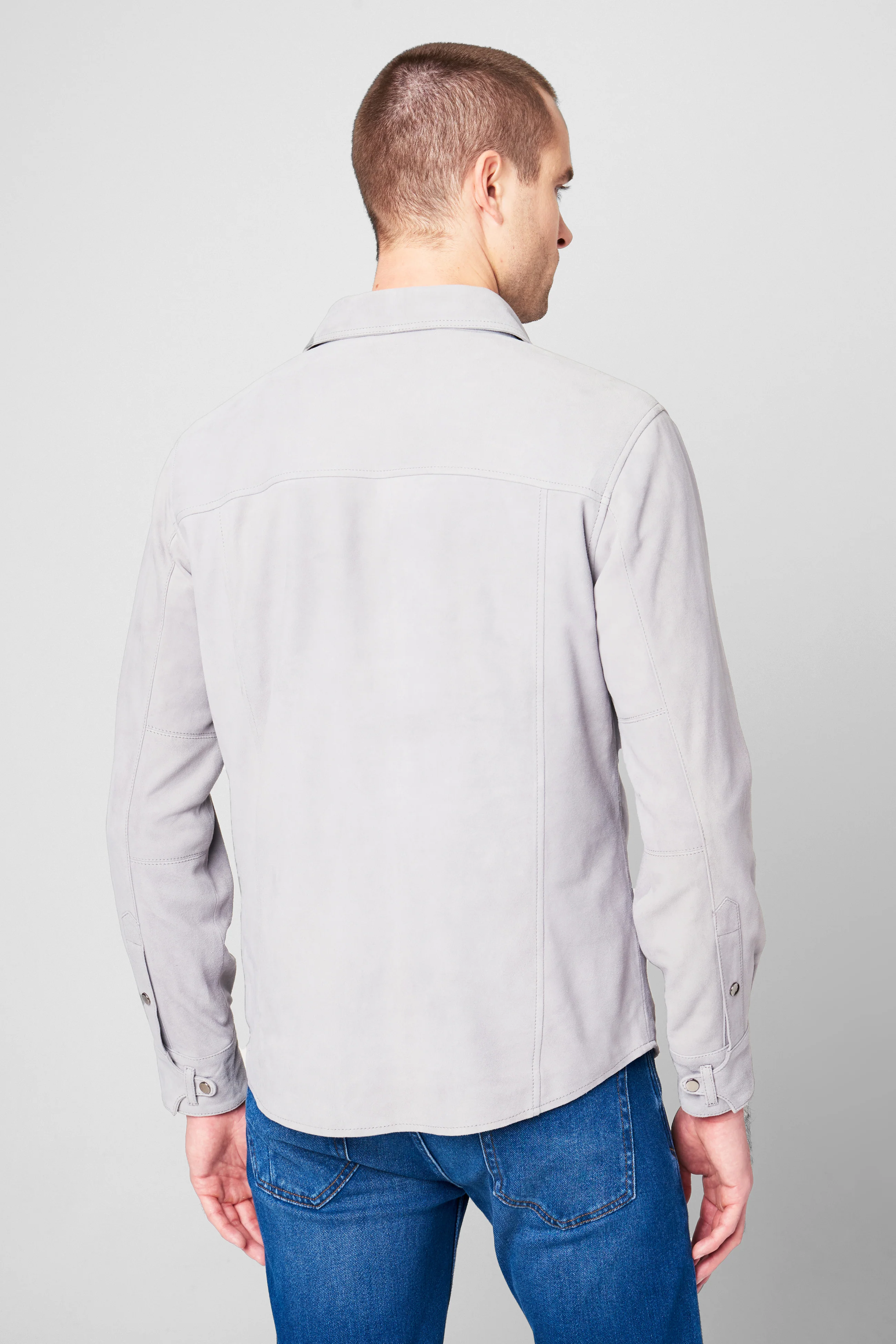 Ice Grey Shacket - Image 5