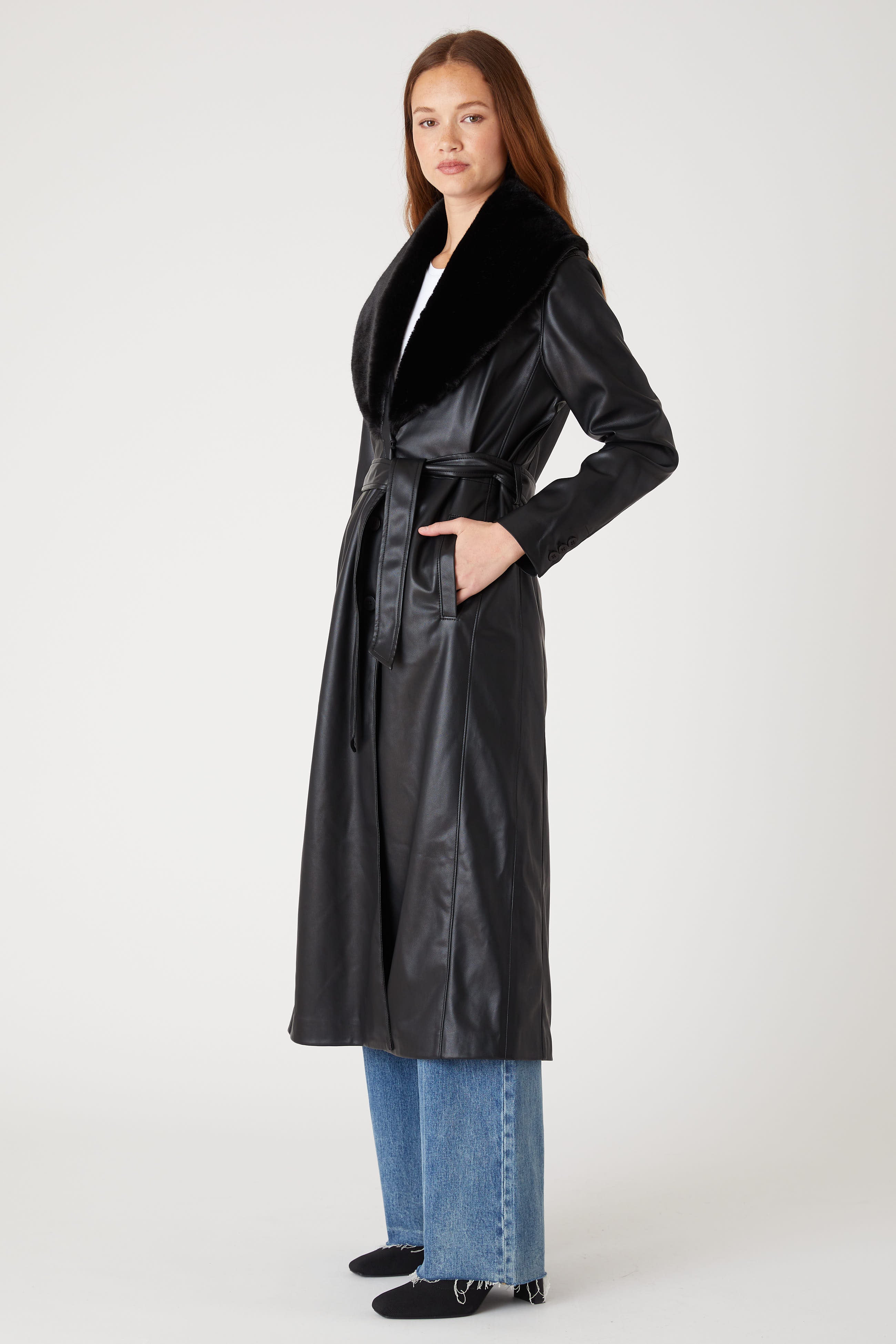 Late Night Feels Trench Coat - Image 5