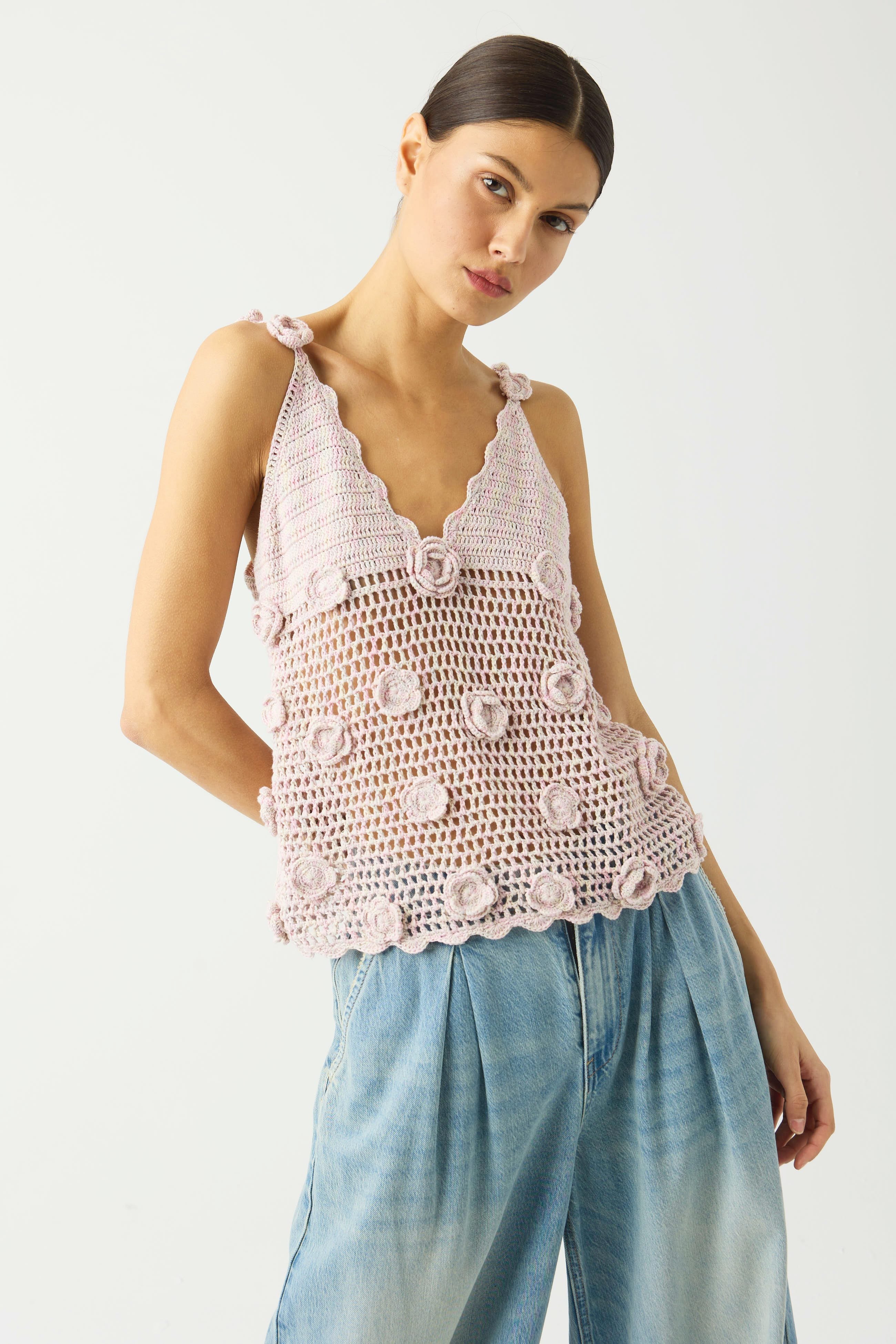 Twinkle Toes Crochet Tank - Image 3