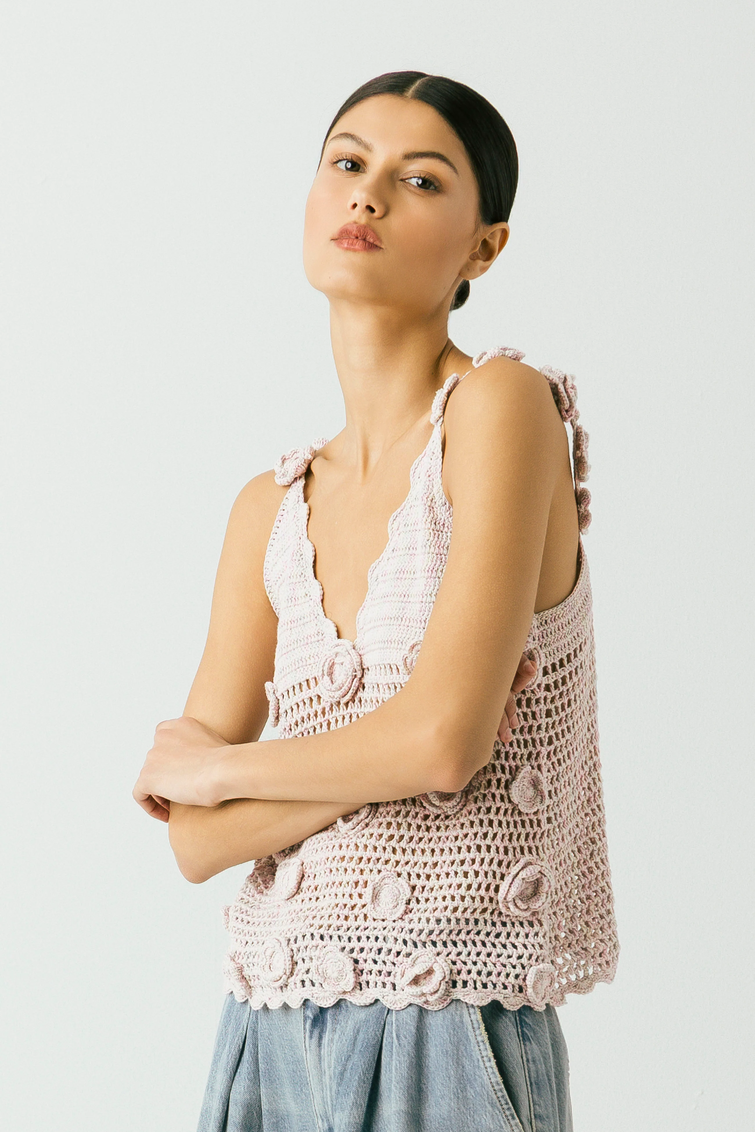 Twinkle Toes Crochet Tank - Image 4