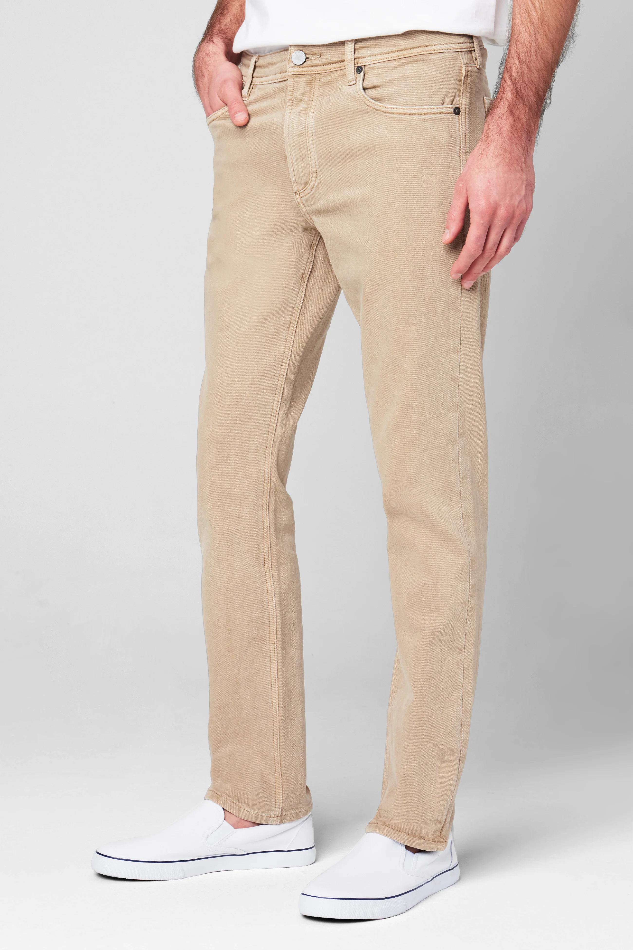 Wooster In Stone Lion Jean - Image 3